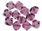 Preciosa Crystal Amethyst 5328 6mm Bicone Beads Pack of 144 pcs